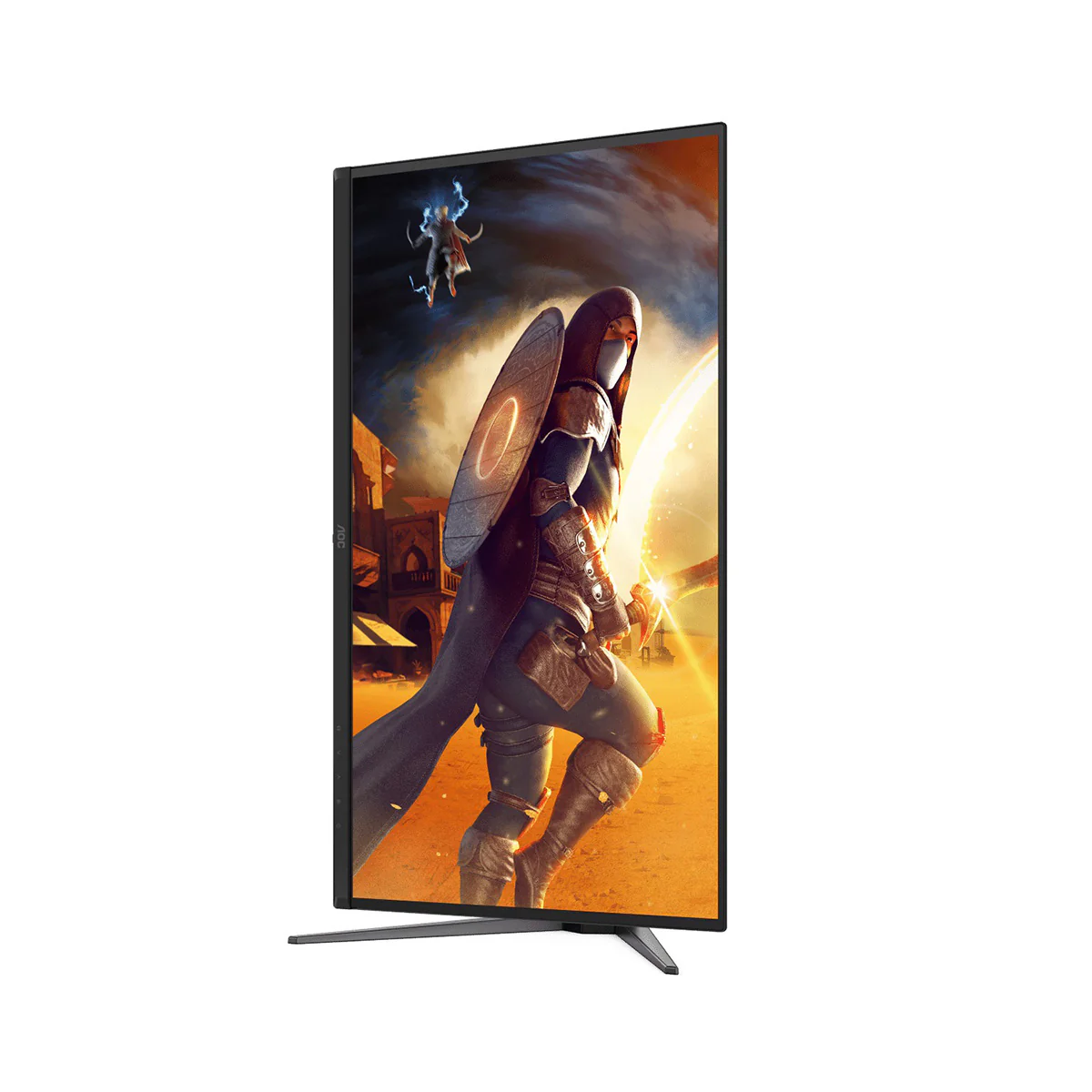 AOC Q27G4KD 26.5" QHD (2560x1440) 500Hz 0.03ms Adaptive-Sync QD-OLED Gaming Monitor with Tilt, Height & Swivel Adjustment (Black/Red) - Image 7