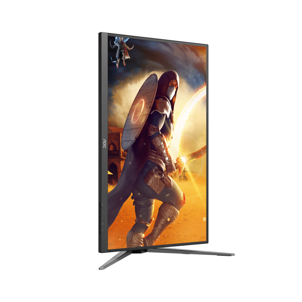 AOC Q27G4S/71 27" QHD (2560x1440) 320Hz 0.3ms MPRT IPS Adaptive Sync Gaming Monitor with Tilt, Height, Pivot & Swivel Adjustment (Black/Red) - Image 4