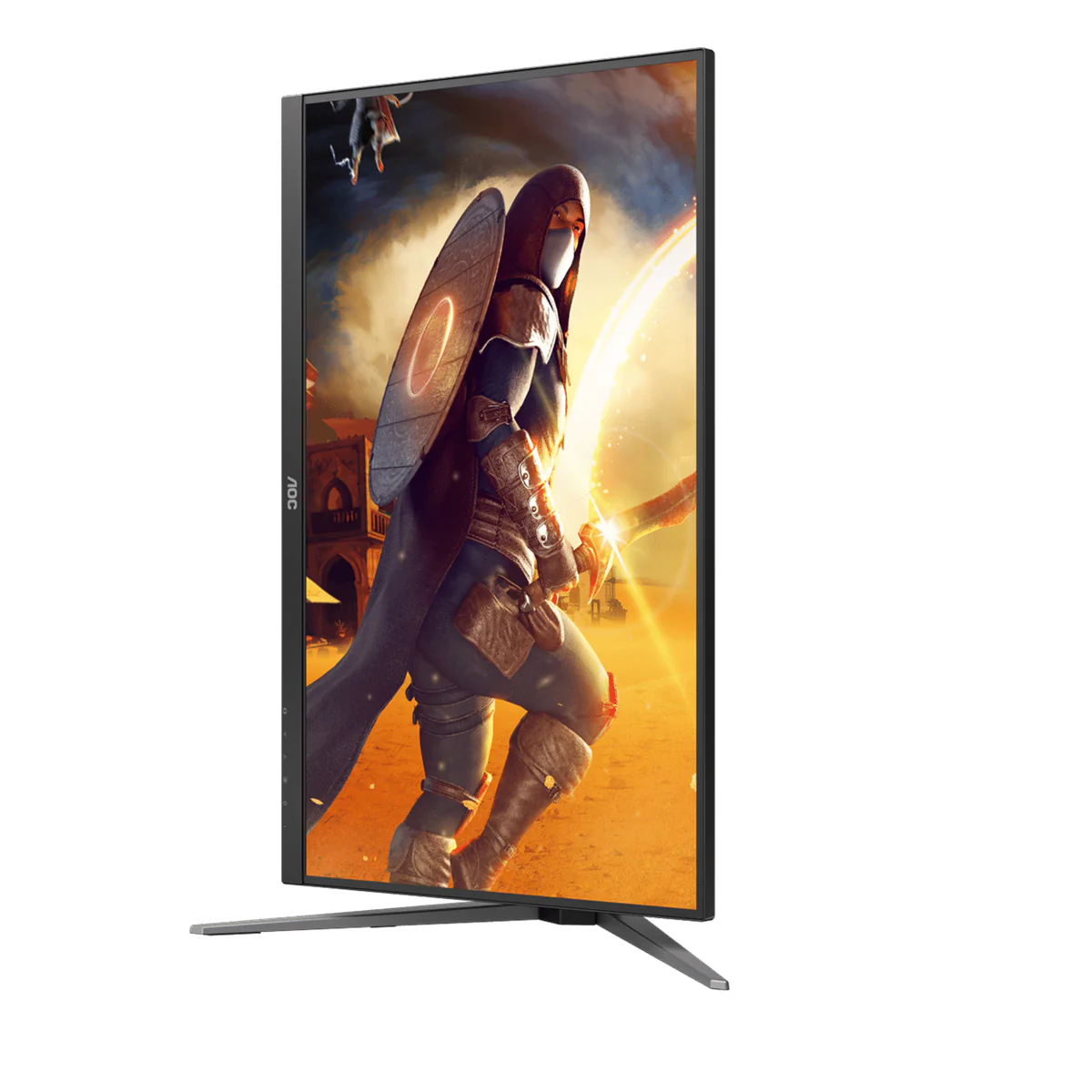 AOC Q27G4S/71 27" QHD (2560x1440) 320Hz 0.3ms MPRT IPS Adaptive Sync Gaming Monitor with Tilt, Height, Pivot & Swivel Adjustment (Black/Red) - Image 6