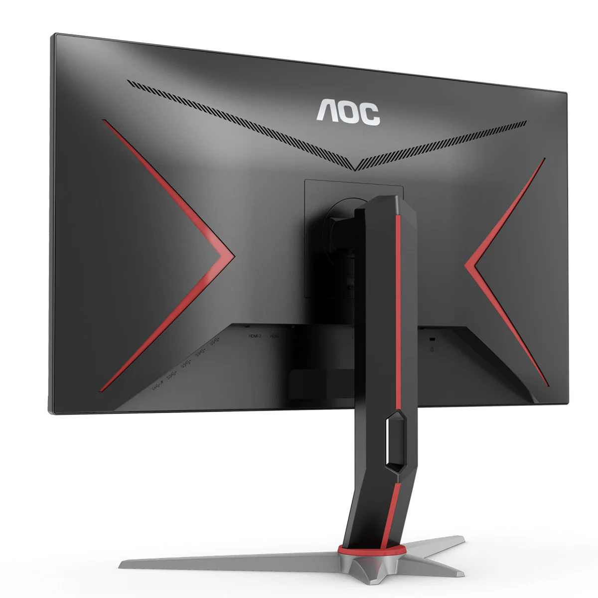 AOC U28G2X 28" 4K (3840x2160) 144Hz 1ms MPRT DisplayHDR 400 AMD Freesync Premium IPS Gaming Monitor (Black/Red) - Image 10