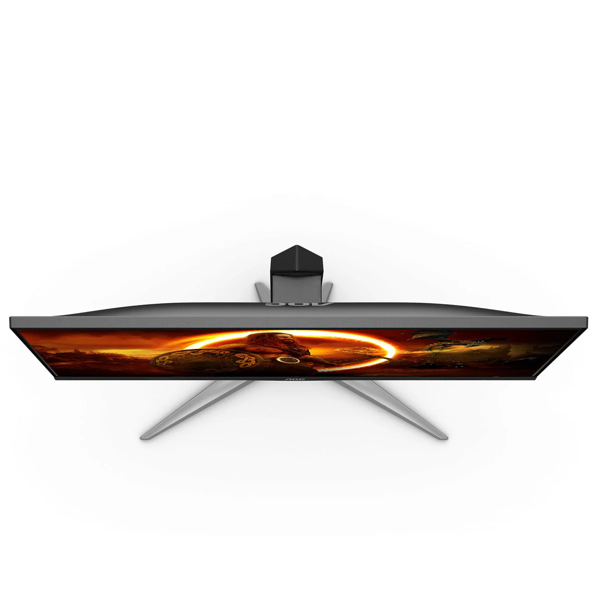 AOC U28G2X 28" 4K (3840x2160) 144Hz 1ms MPRT DisplayHDR 400 AMD Freesync Premium IPS Gaming Monitor (Black/Red) - Image 5