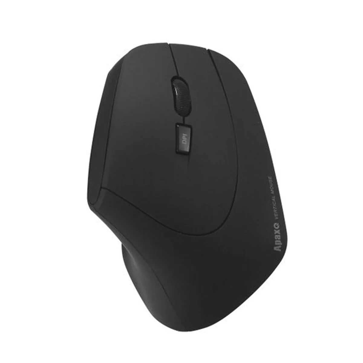 ApaxQ MV-186 Ergonomic Wireless Vertical Mouse (Black) - Image 5