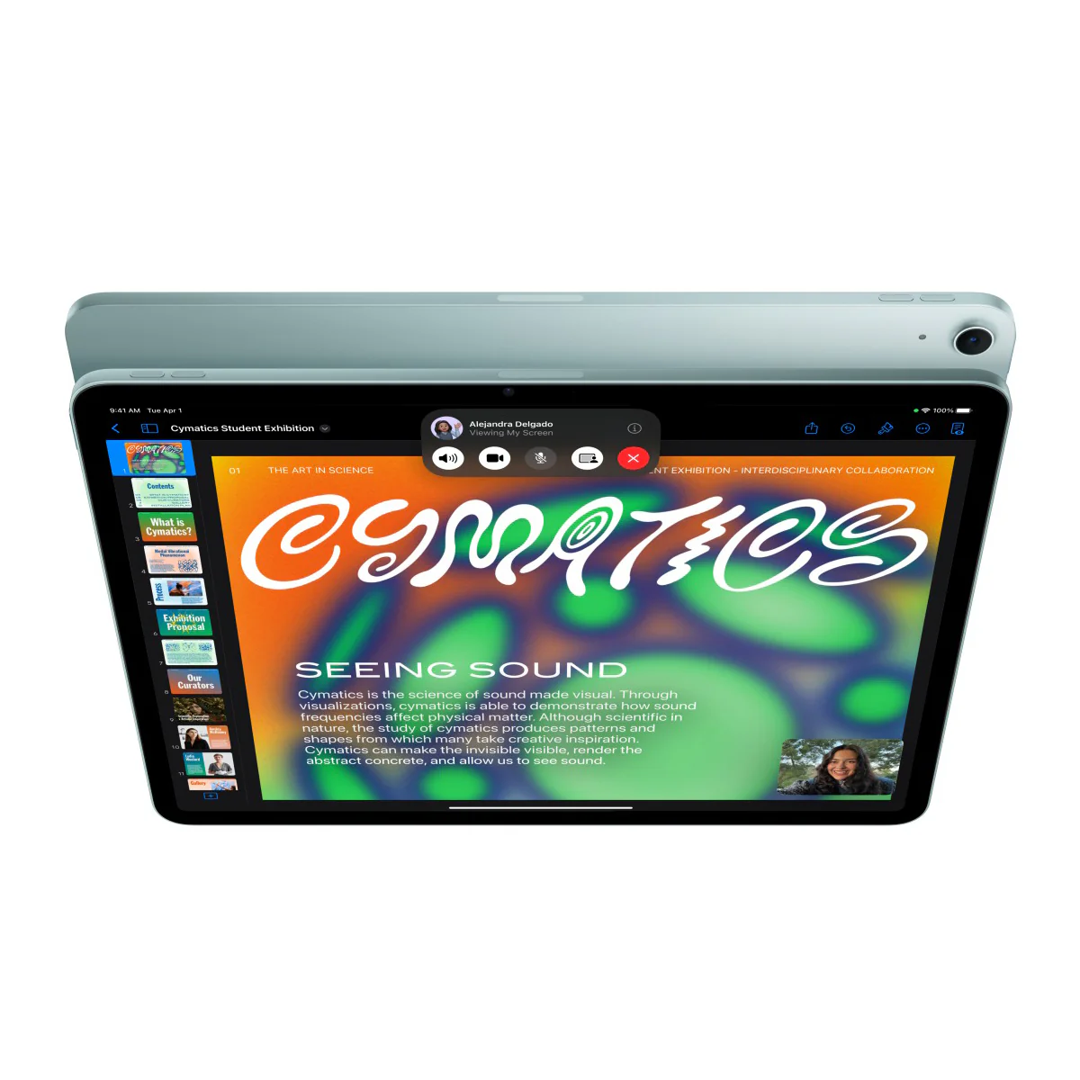 Apple iPad Air M3 Wi-Fi 128GB (Blue, Purple) - Image 6