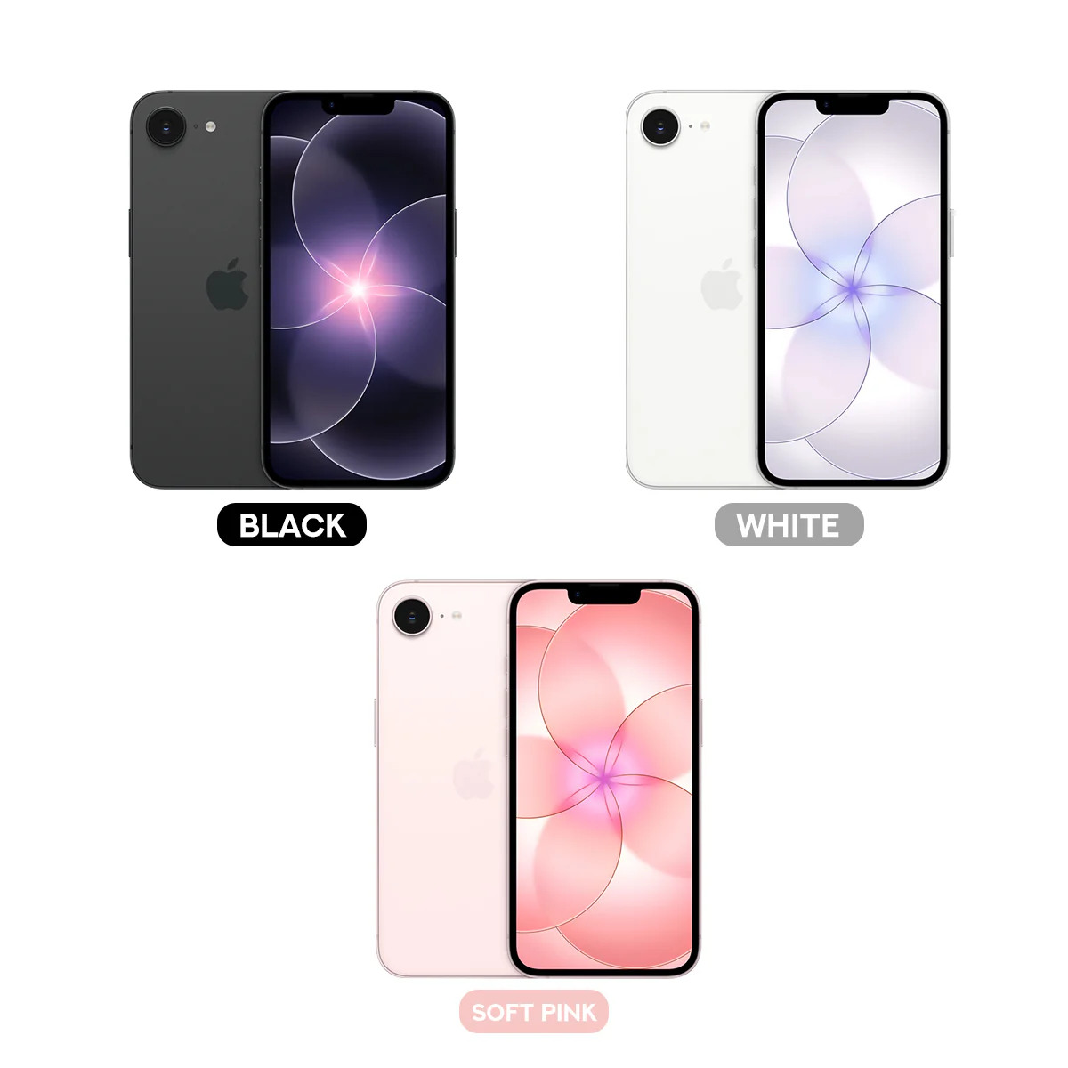 Apple iPhone 17e 256GB (Black, White, Soft Pink) + Aukey Spark Mini 10000mAh Power Bank (Pink, Desert Gold) - Image 15