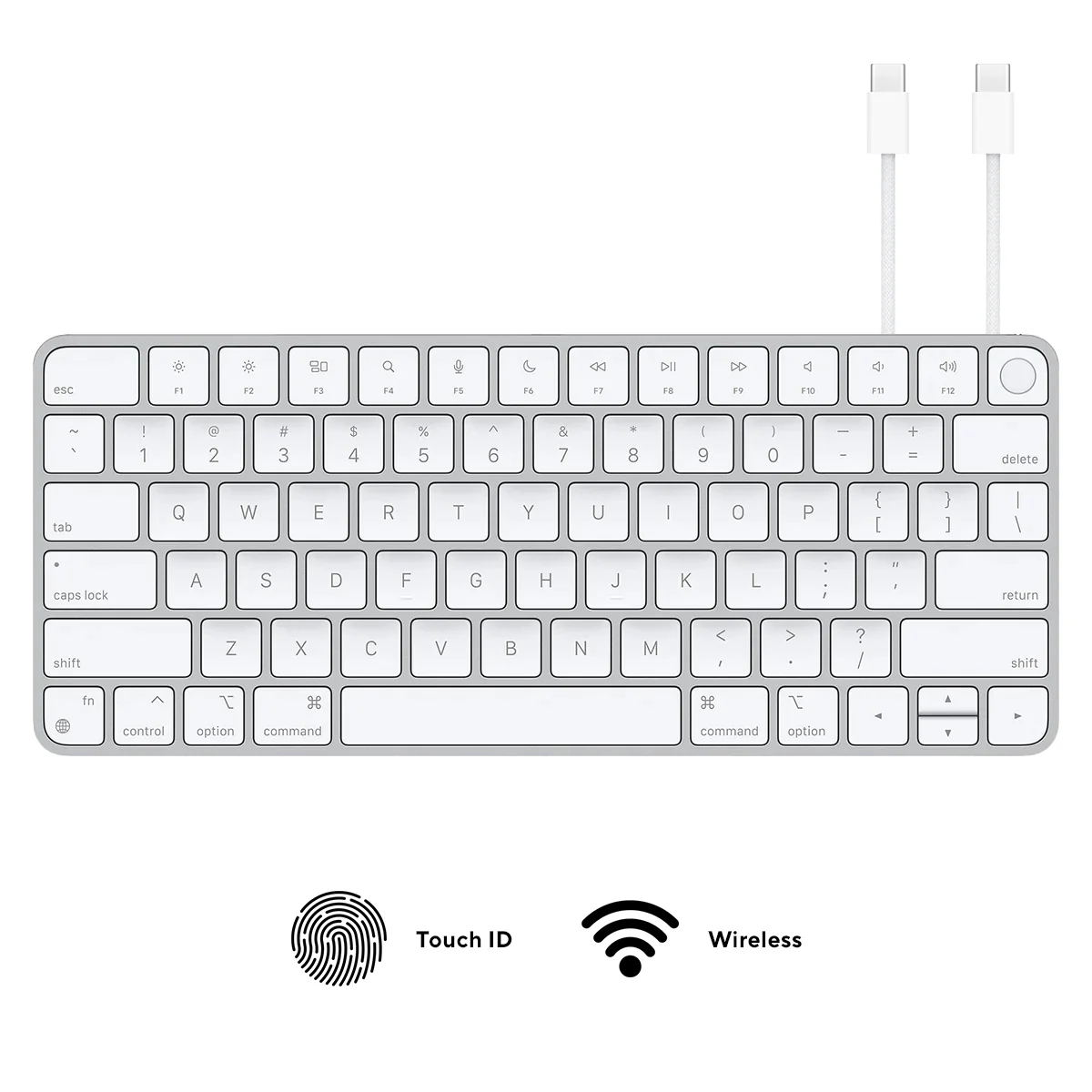 Apple Magic Keyboard with Touch ID for Mac Models with Apple Silicon (MXCK3ZA/A)