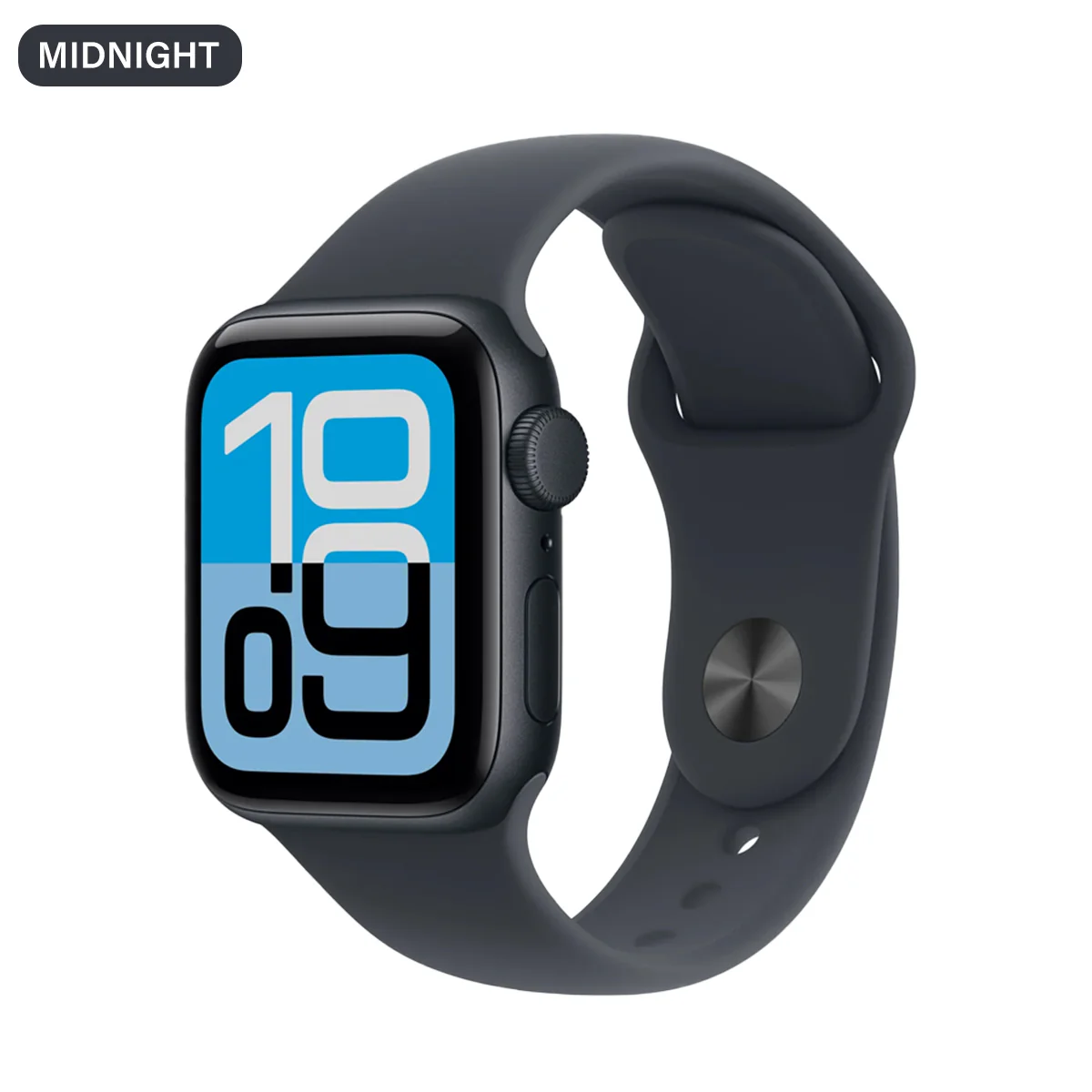 Apple Watch SE 3 GPS 44mm Aluminum Case with Midnight Sport Band M/L (Midnight) (MEHQ4X/A) - Image 10