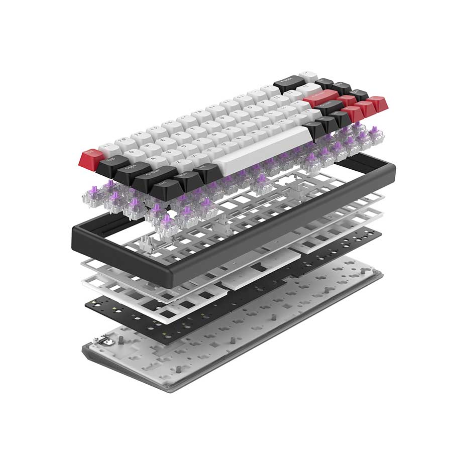 Arbiter Studio Polar 65 Magnetic Gaming Keyboard (Ronin Red) (Kuro) - Image 8