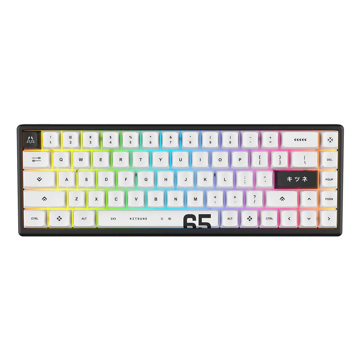 Arbiter Studio Polar 65 Pro Magnetic Gaming Keyboard (Kitsune White, Kitsune Black) - Image 13