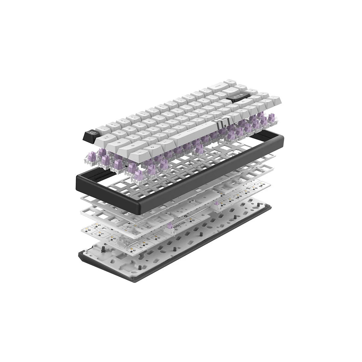 Arbiter Studio Polar 65 Pro Magnetic Gaming Keyboard (Kitsune White, Kitsune Black) - Image 21