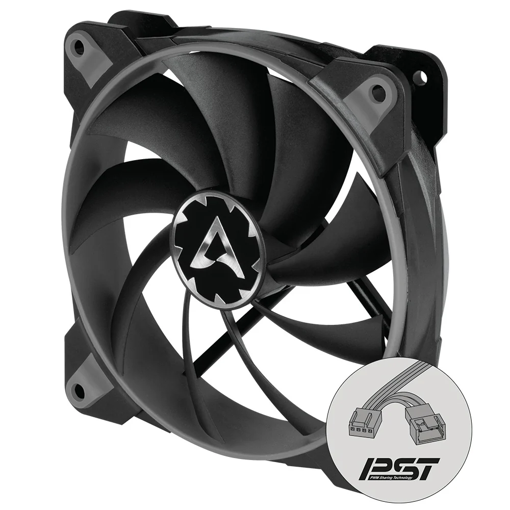 Arctic BioniX F120 120mm PWM Fan with Cable Splitter (Black/Grey) (ACFAN00163A)