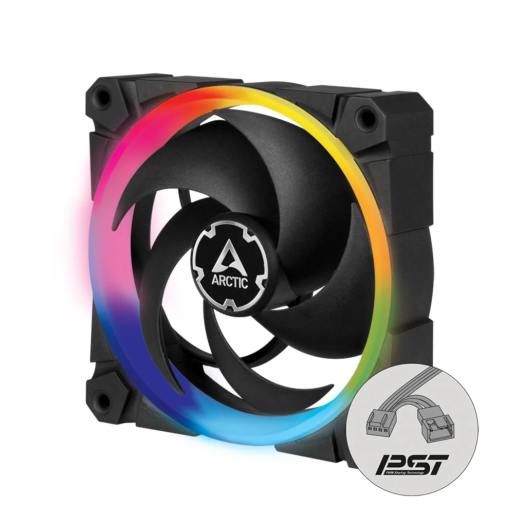 Arctic BioniX P120 A-RGB 120mm PWM Single Fan with Cable Splitter - without Controller (ACFAN00146A)