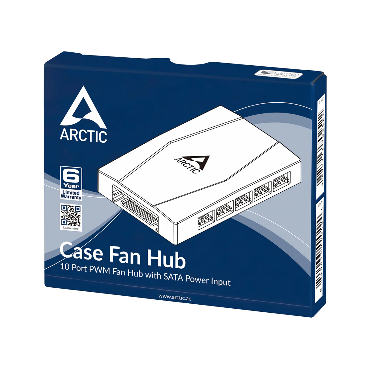 Arctic Case Fan Hub - 10-Port PWM Fan Hub with SATA Power (ACFAN00175A) - Image 9