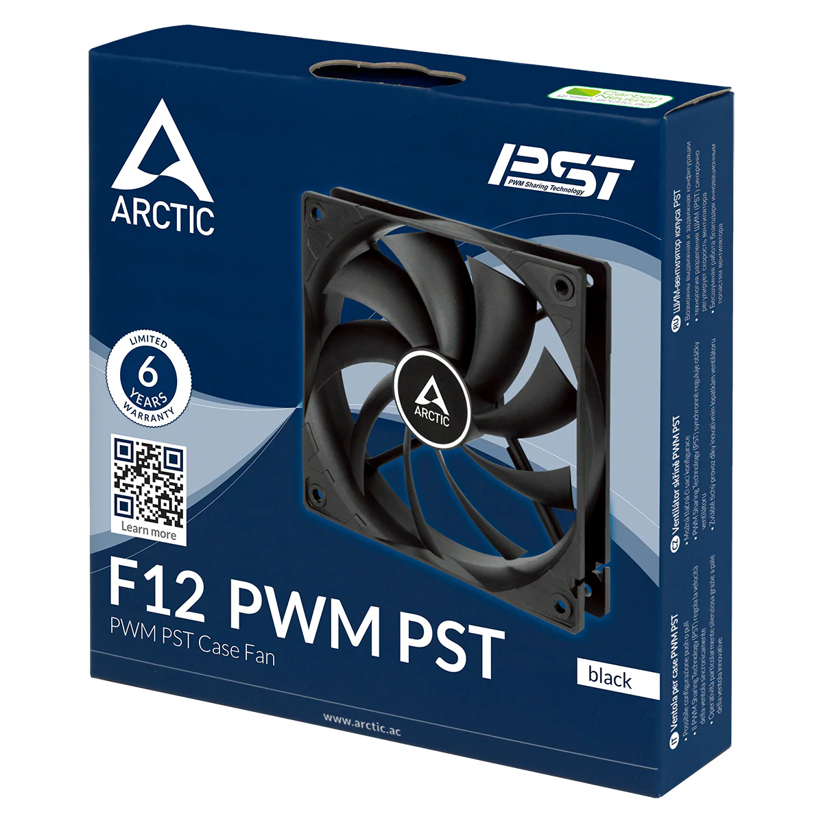Arctic F12 PWM PST 120mm PWM Fan with Cable Splitter (ACFAN00200A) - Image 4