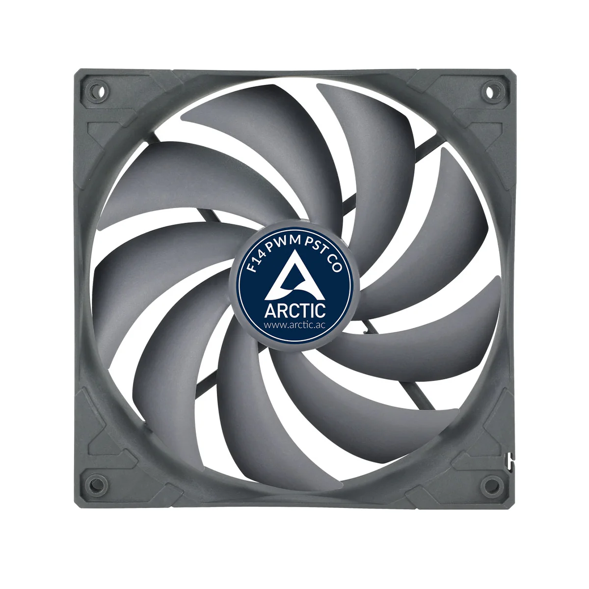 Arctic F14 PWM PST CO 140mm PWM Fan with Cable Splitter for Continuous Operation (Black) (ACFAN00080A) - Image 2