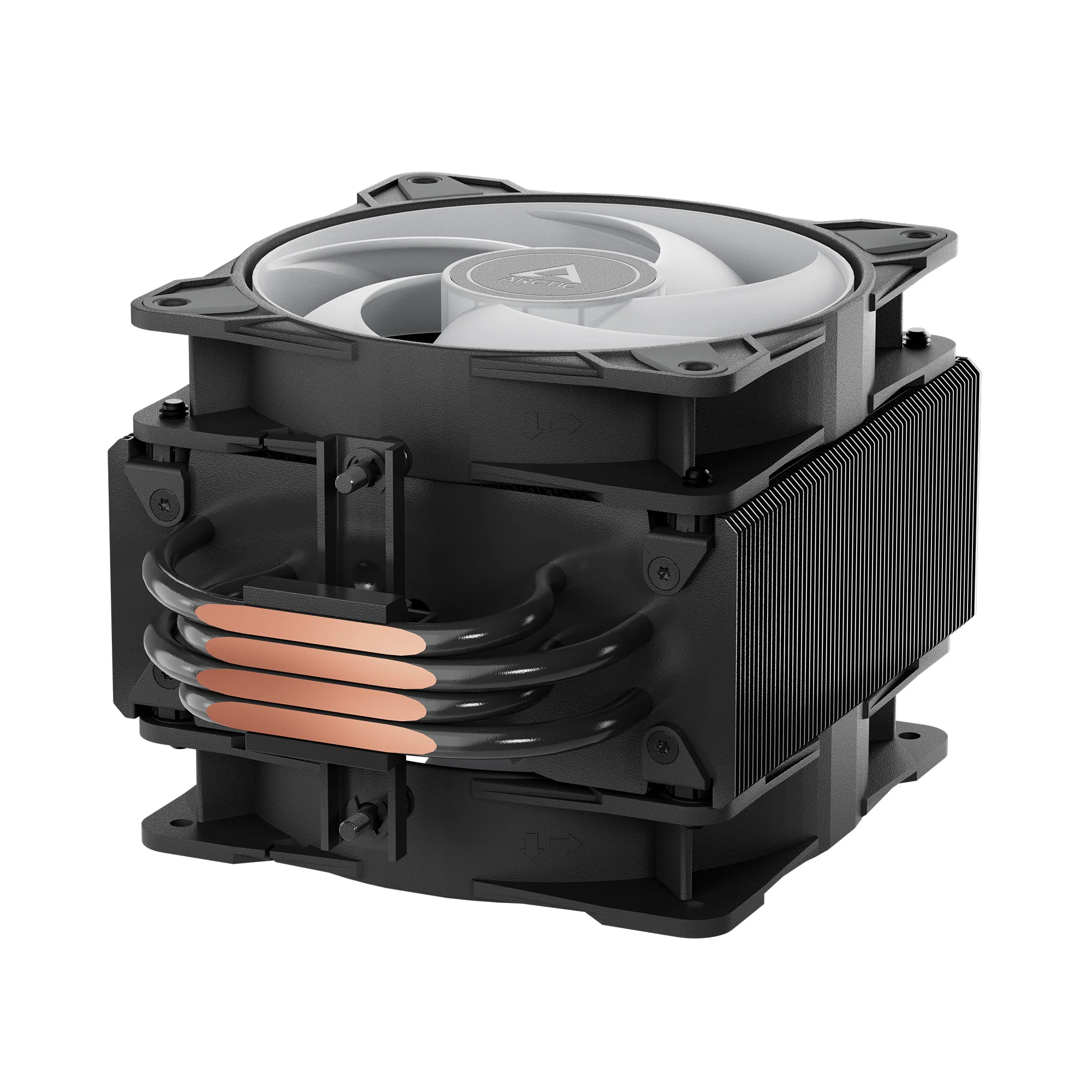 Arctic Freezer 36 A-RGB Multi Compatible Tower CPU Cooler with A-RGB (Black, White) - Image 6