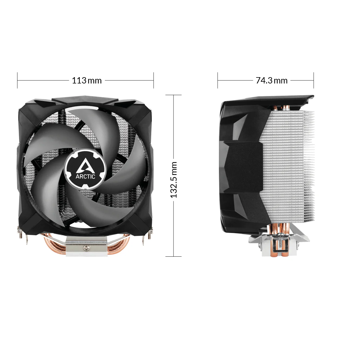 Arctic Freezer 7 X CO Compact Multi-Compatible CPU Cooler for Continuous Operation (ACFRE00085A) - Image 7