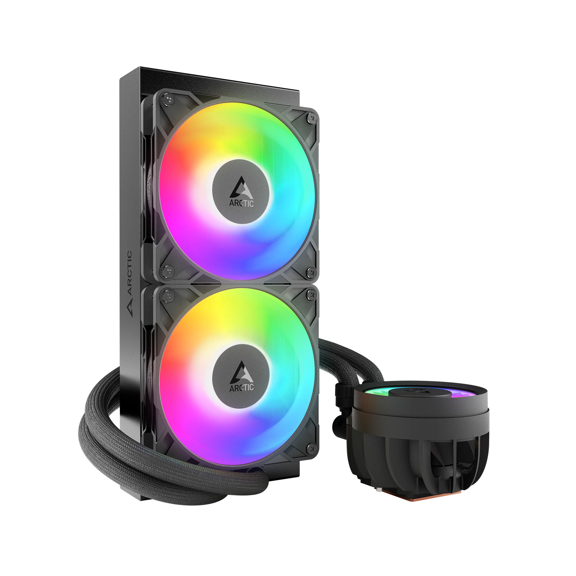 Arctic Liquid Freezer III Pro 240 A-RGB Multi Compatible AIOne CPU Water Cooler (Black) (ACFRE00182A) - Image 2