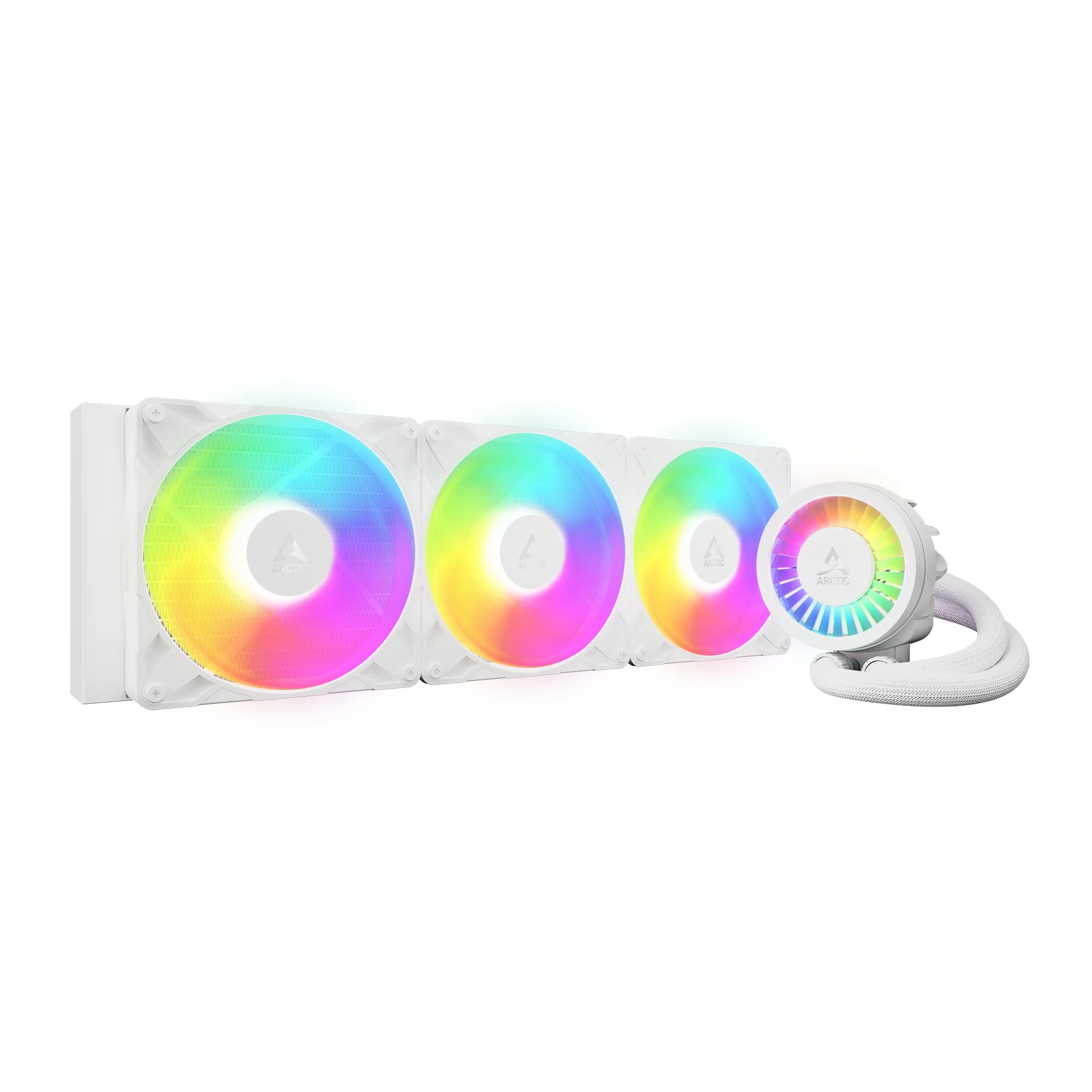 Arctic Liquid Freezer III Pro 420 A-RGB Multi Compatible AIO CPU Water Cooler (White) (ACFRE00189A) - Image 7