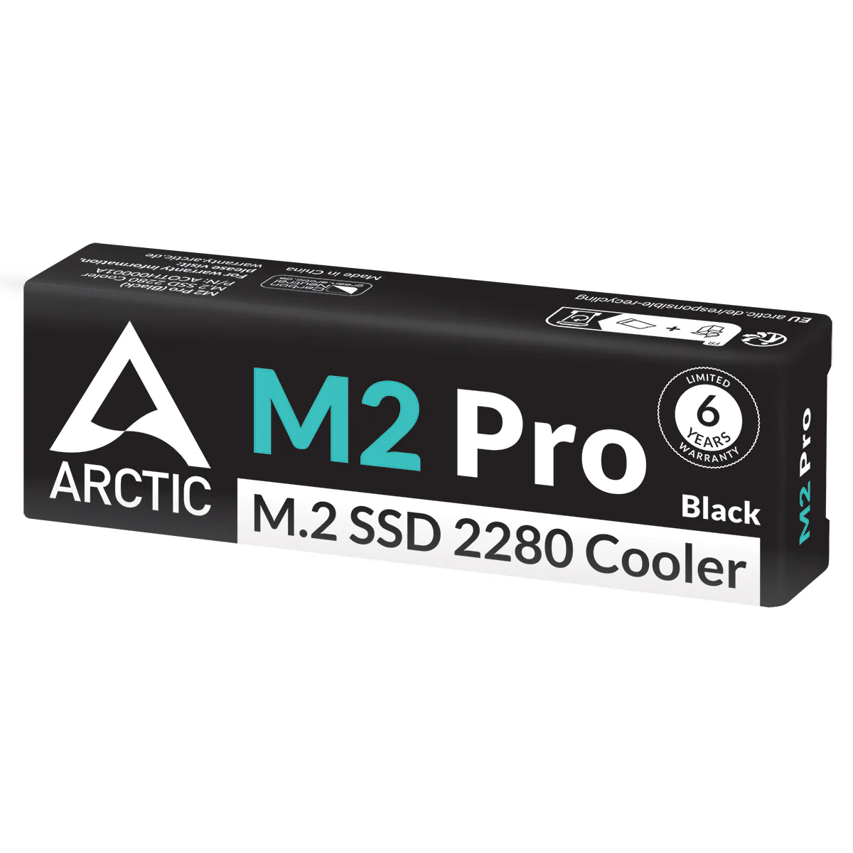 Arctic M2 Pro SSD Cooler for M.2 Drives (Silver, Black) - Image 13