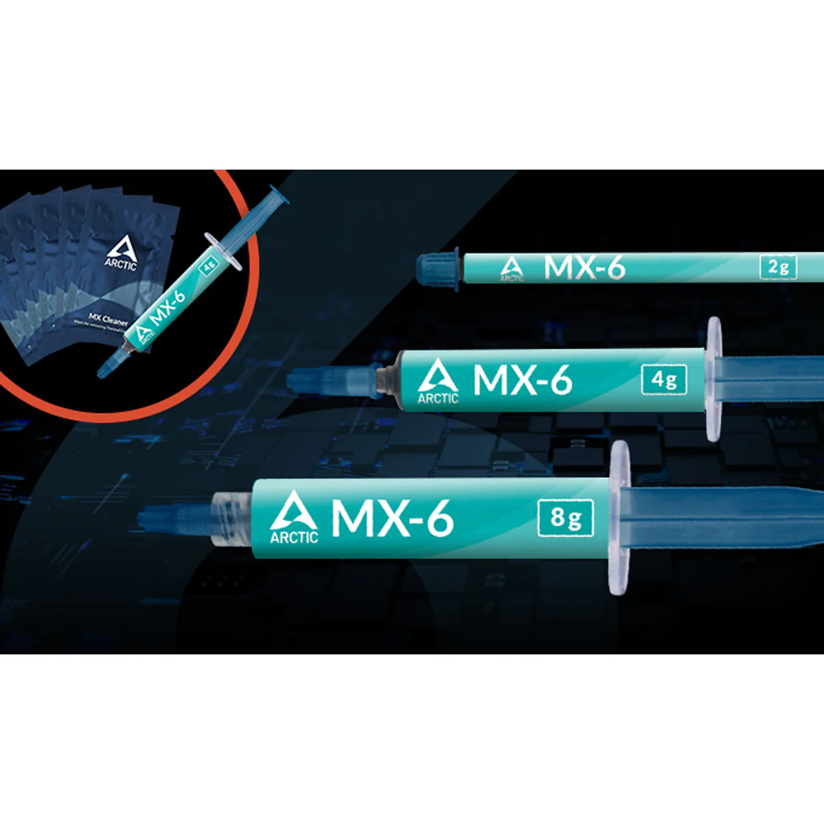 Arctic MX-6 (2g) Ultimate Performance Thermal Paste (ACTCP00079A) - Image 8