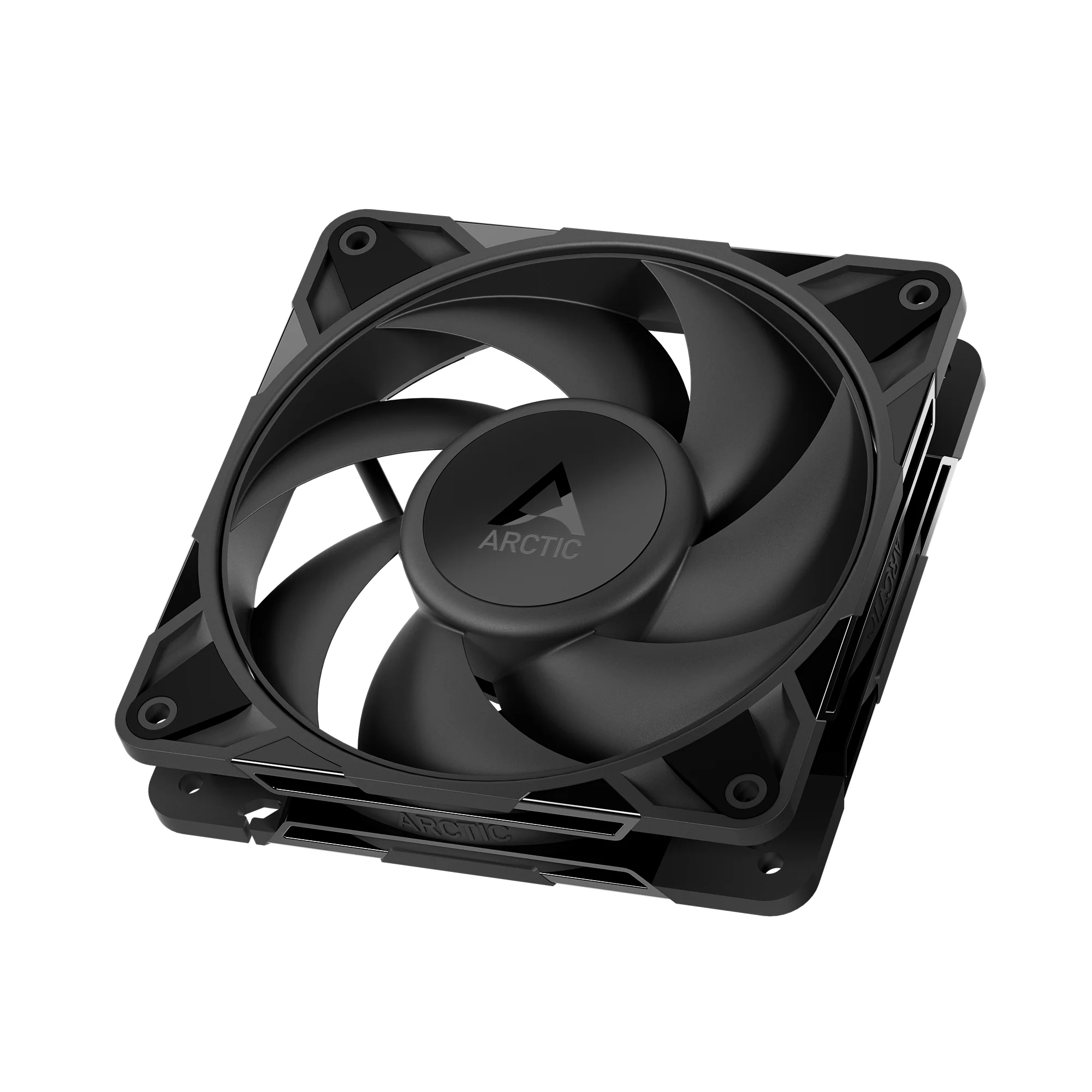 Arctic P12 Pro PST 5-Pack 120mm PWM Fan with Cable Splitter (Black) (ACFAN00307A) - Image 2