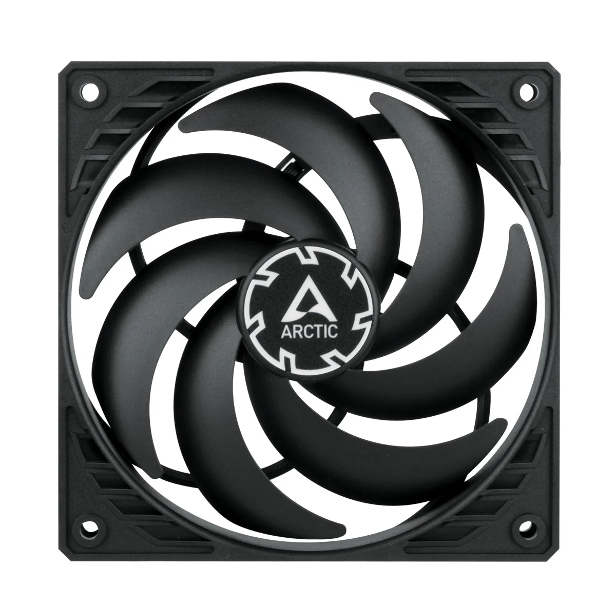 Arctic P12 Slim PWM PST | 120mm Low-Profile PWM Fan with Cable Splitter (Black) (3-Pack) - Image 4