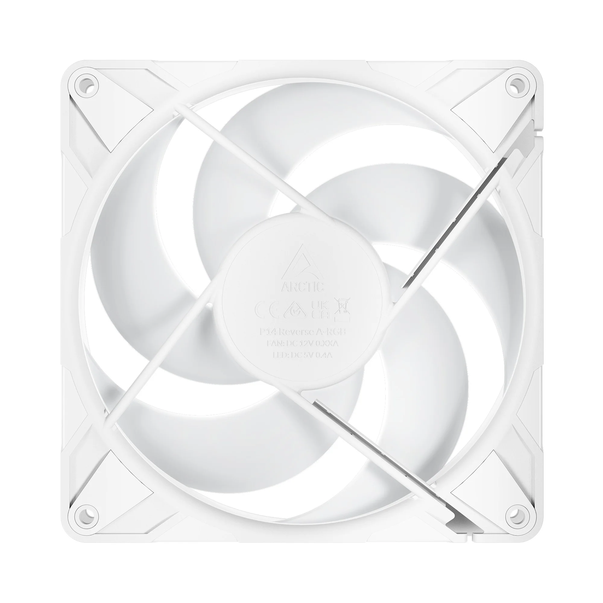 Arctic P14 Pro Reverse 140mm A-RGB PWM Single Fan with Cable Splitter (Black, White) (ACFAN00323A, ACFAN00324A) - Image 11