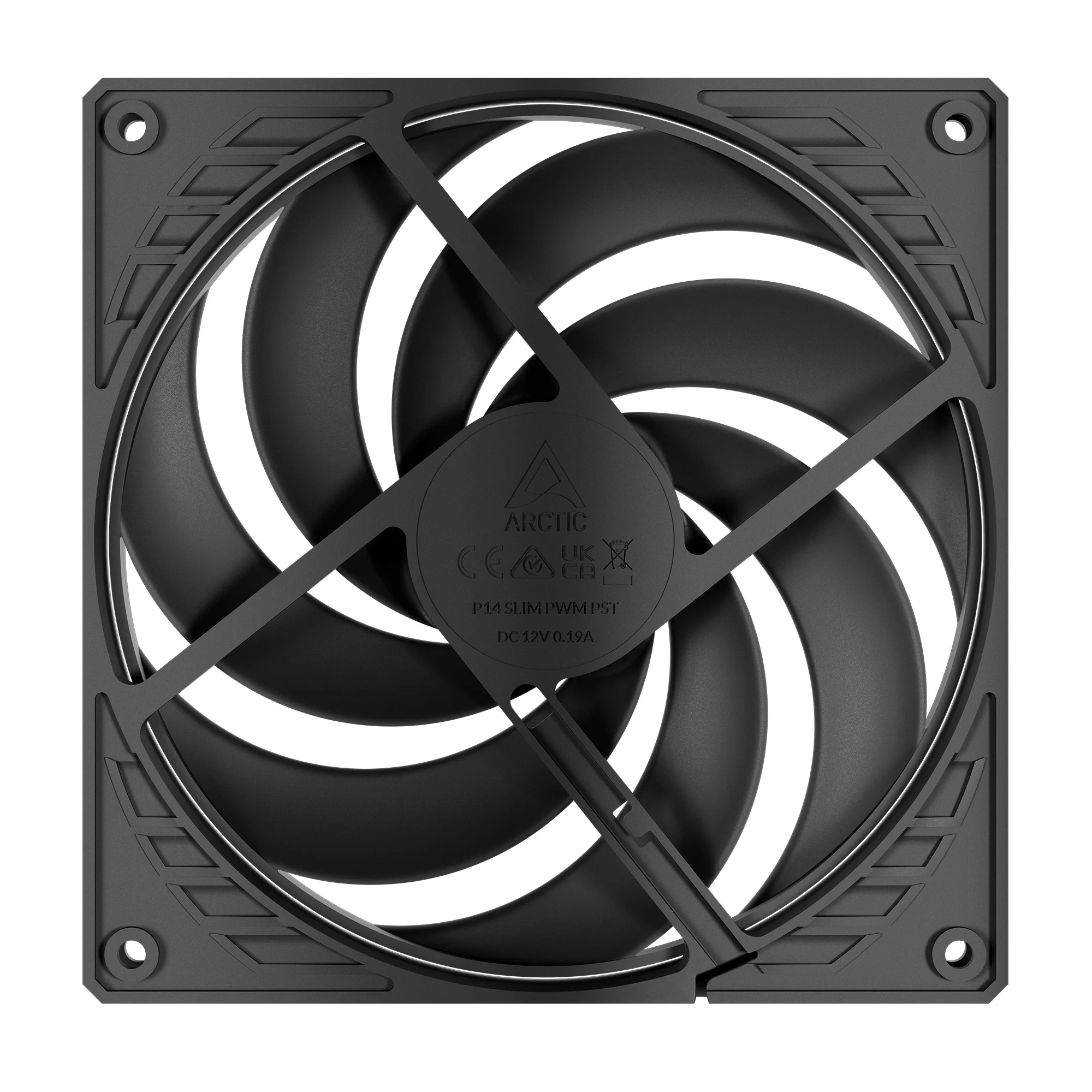 Arctic P14 Slim PWM PST 140mm Low-Profile PWM Fan with Cable Splitter (ACFAN00268A) - Image 4