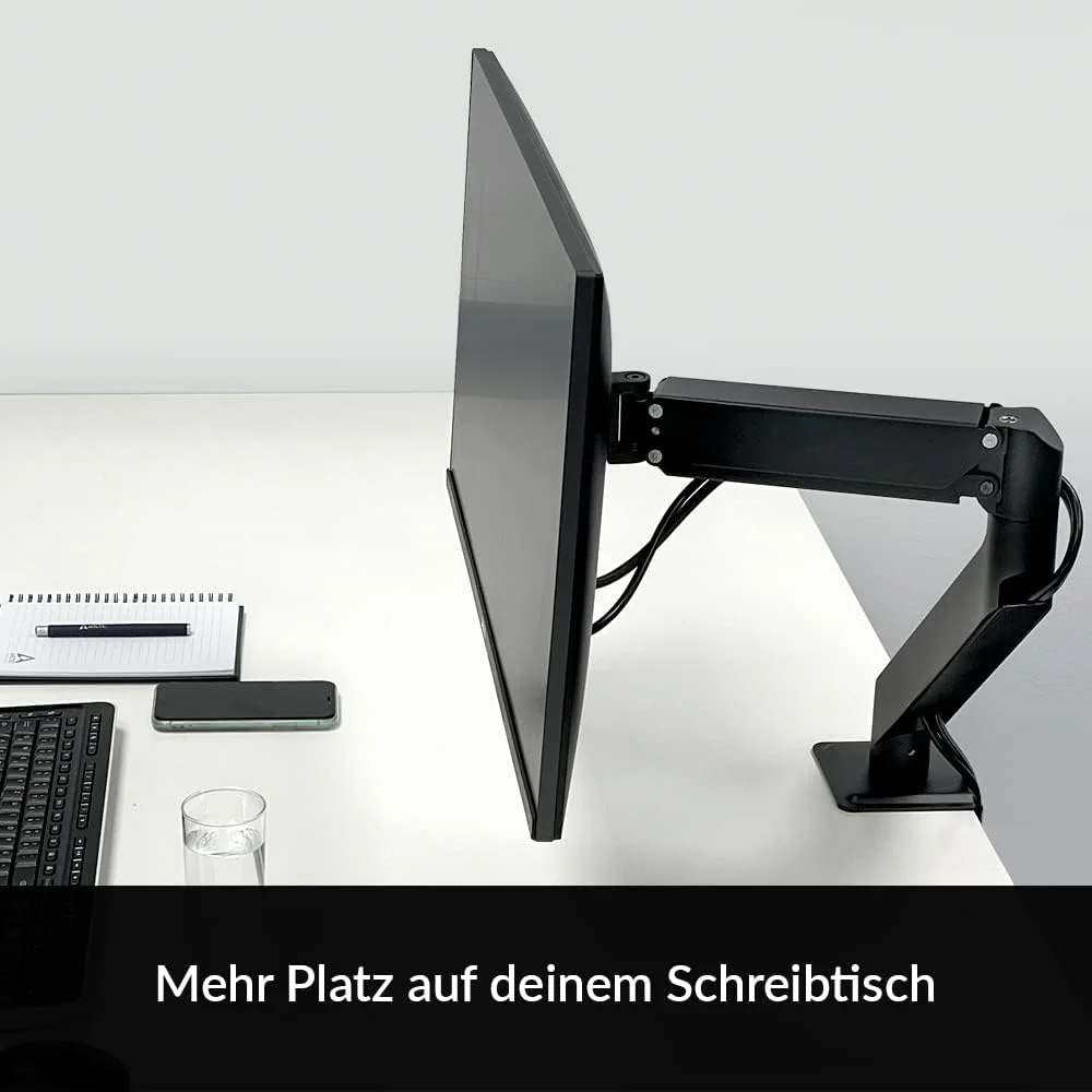Arctic X1-3D Desk Mount Gas Spring Single Monitor Arm (AEMNT00062A) - Image 2