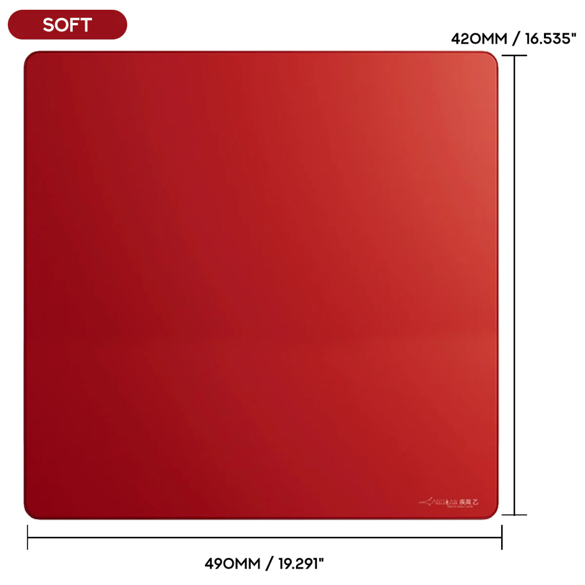 Artisan Ninja FX Hien Gaming Mousepad - Wine Red (XSOFT, SOFT, MID) (L, XL, XXL) - Image 9