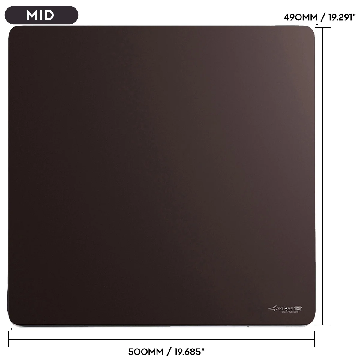 Artisan Ninja FX Raiden Gaming Mousepad - Coffee Brown (XSOFT, SOFT, MID) (L, XL, XXL) - Image 11