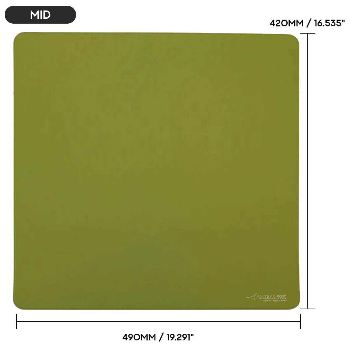 Artisan Ninja FX Type-99 Gaming Mousepad  - Matcha (XSOFT, SOFT, MID) (L, XL, XXL) - Image 6
