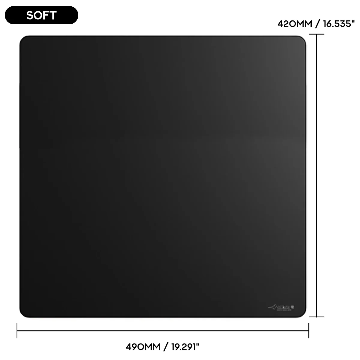 Artisan Ninja FX Zero Gaming Mousepad - Black (XSOFT, SOFT, MID) (L, XL, XXL) - Image 10