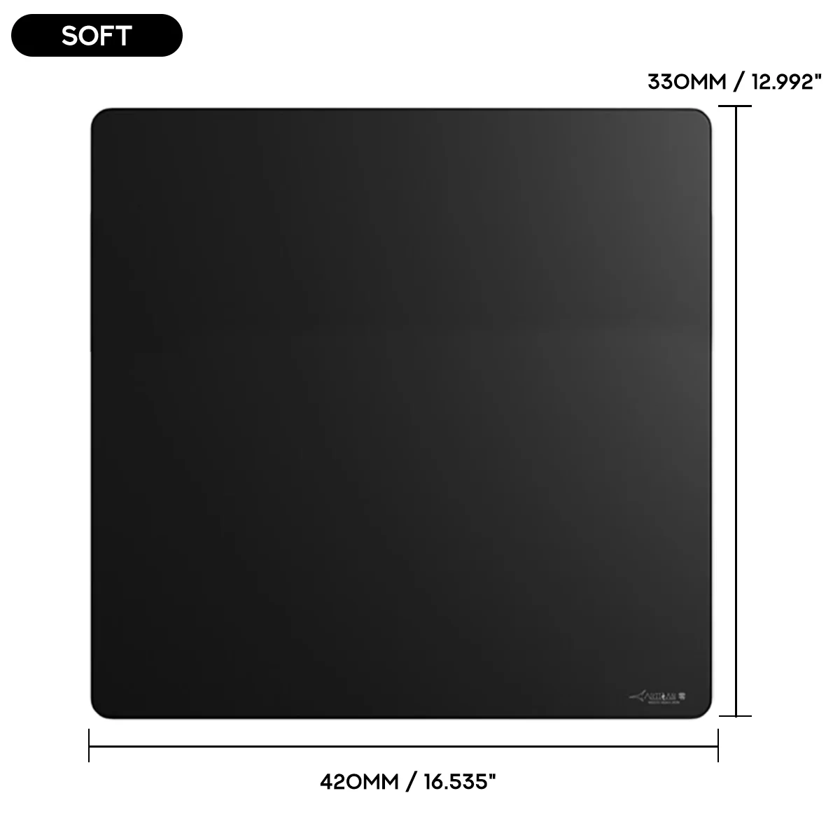 Artisan Ninja FX Zero Gaming Mousepad - Black (XSOFT, SOFT, MID) (L, XL, XXL) - Image 8