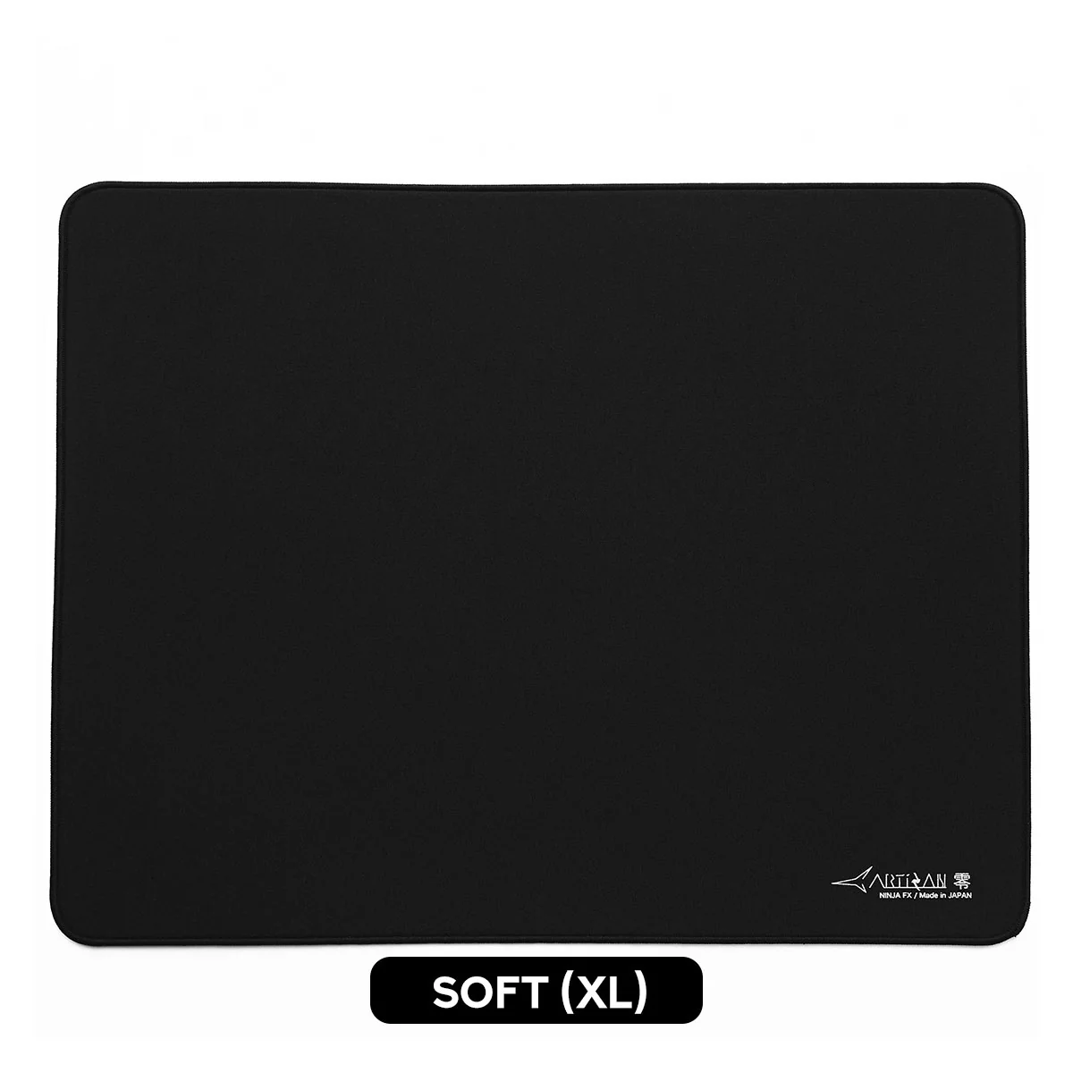 Artisan Zero Classic Gaming Mousepad - Black (XSOFT, SOFT, MID) (L, XL) - Image 6