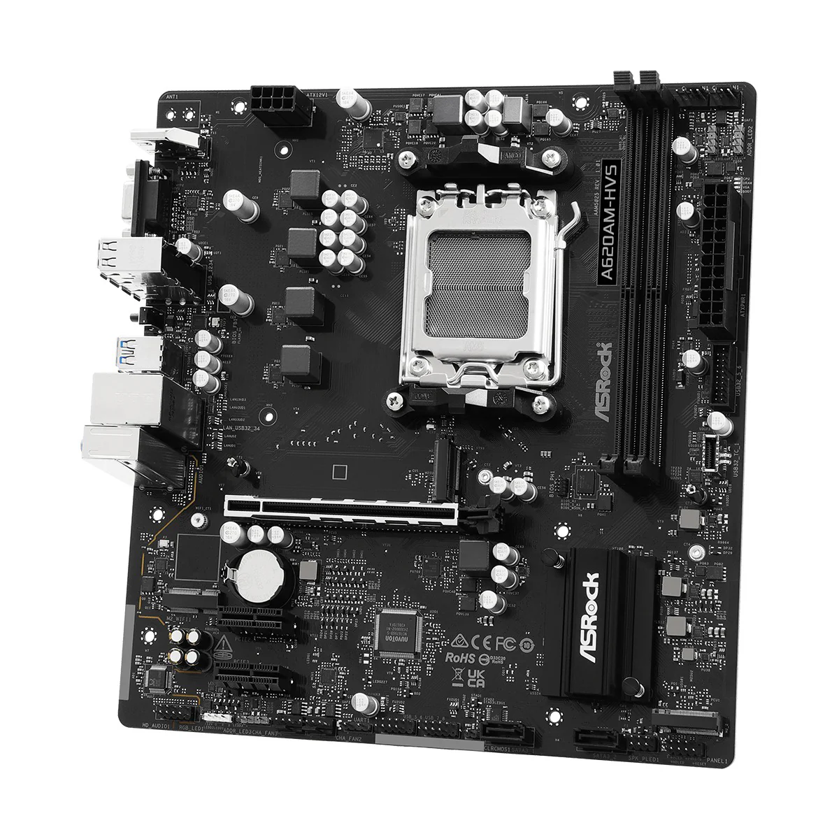 Asrock A620AM-HVS DDR5 AMD Motherboard - Image 4