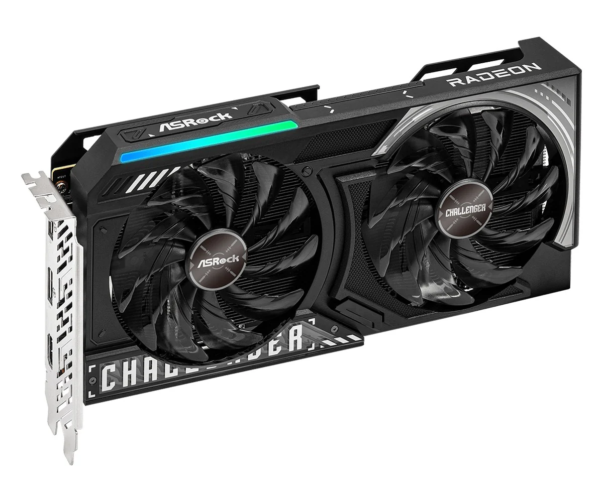 ASRock AMD Radeon RX 9060 XT Challenger 16GB GDDR6 OC Graphics Card - Image 5