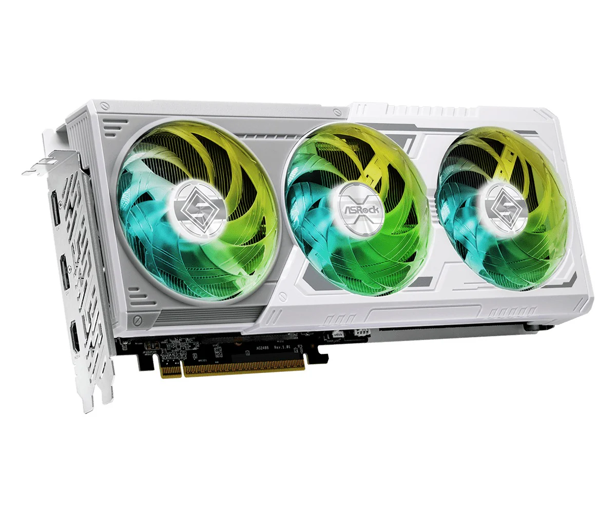 ASRock AMD Radeon RX 9060 XT Steel Legend 16GB GDDR6 OC Graphics Card - Image 6