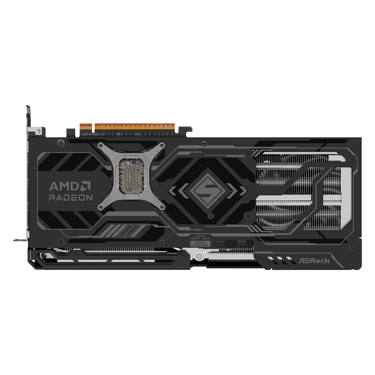 ASRock AMD Radeon RX 9070 XT Steel Legend Dark 16GB GDDR6 Graphics Card - Image 2