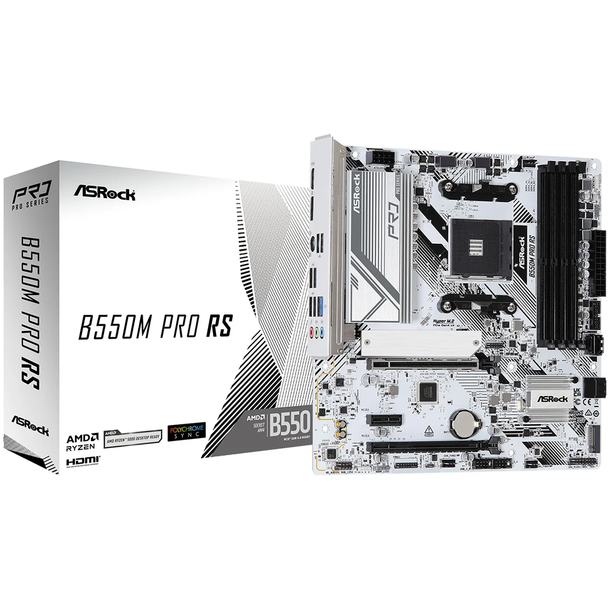 Asrock B550M Pro RS DDR4 Motherboard - Image 5
