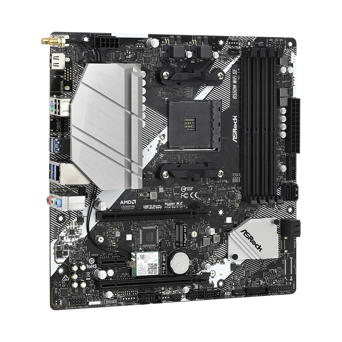 Asrock B550M Wifi SE AM4 Motherboard - Image 4