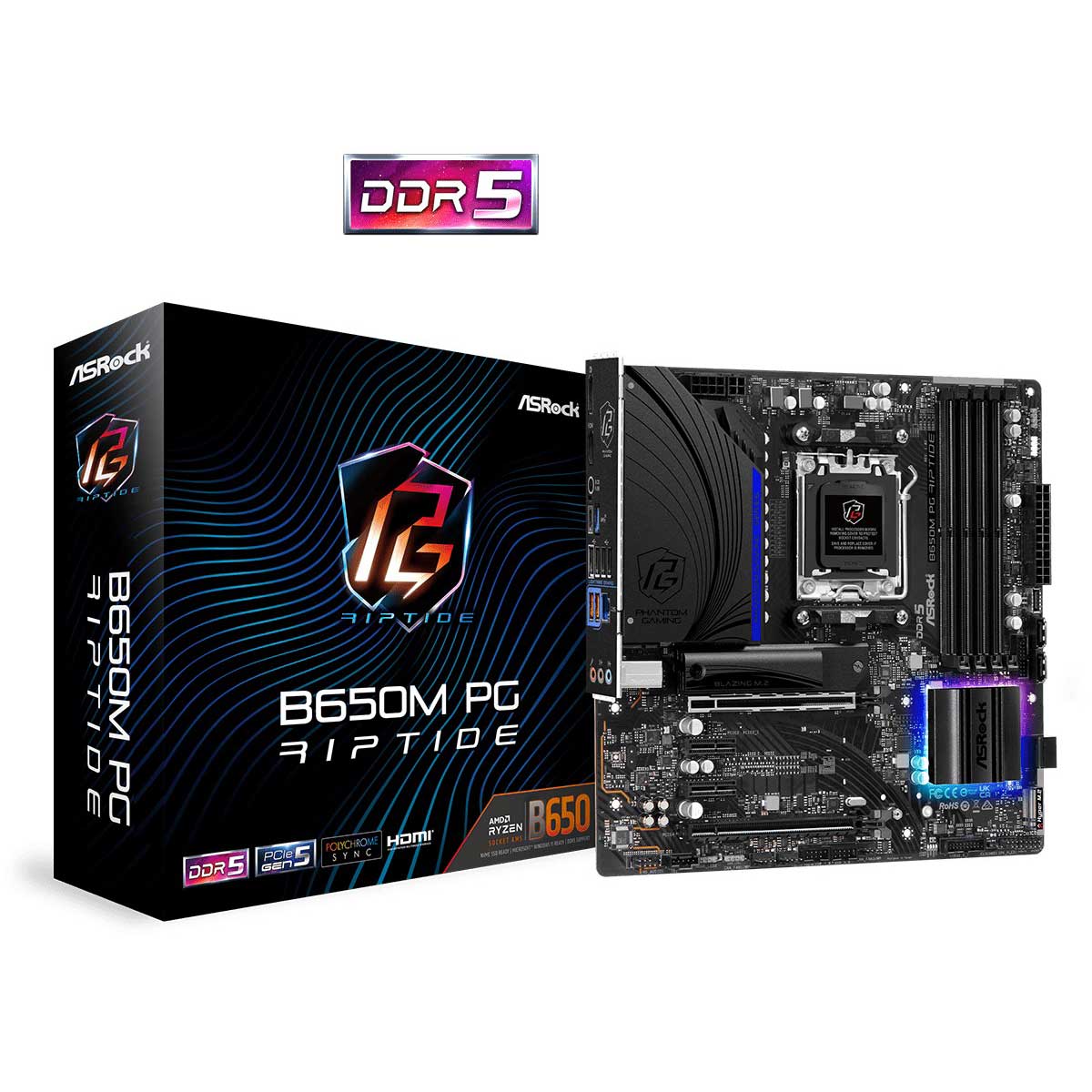 Asrock B650M PG Riptide Motherboard - Image 5