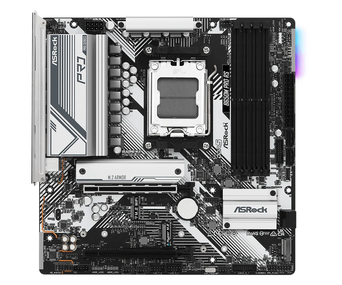 ASRock B650M Pro RS Motherboard - Image 2