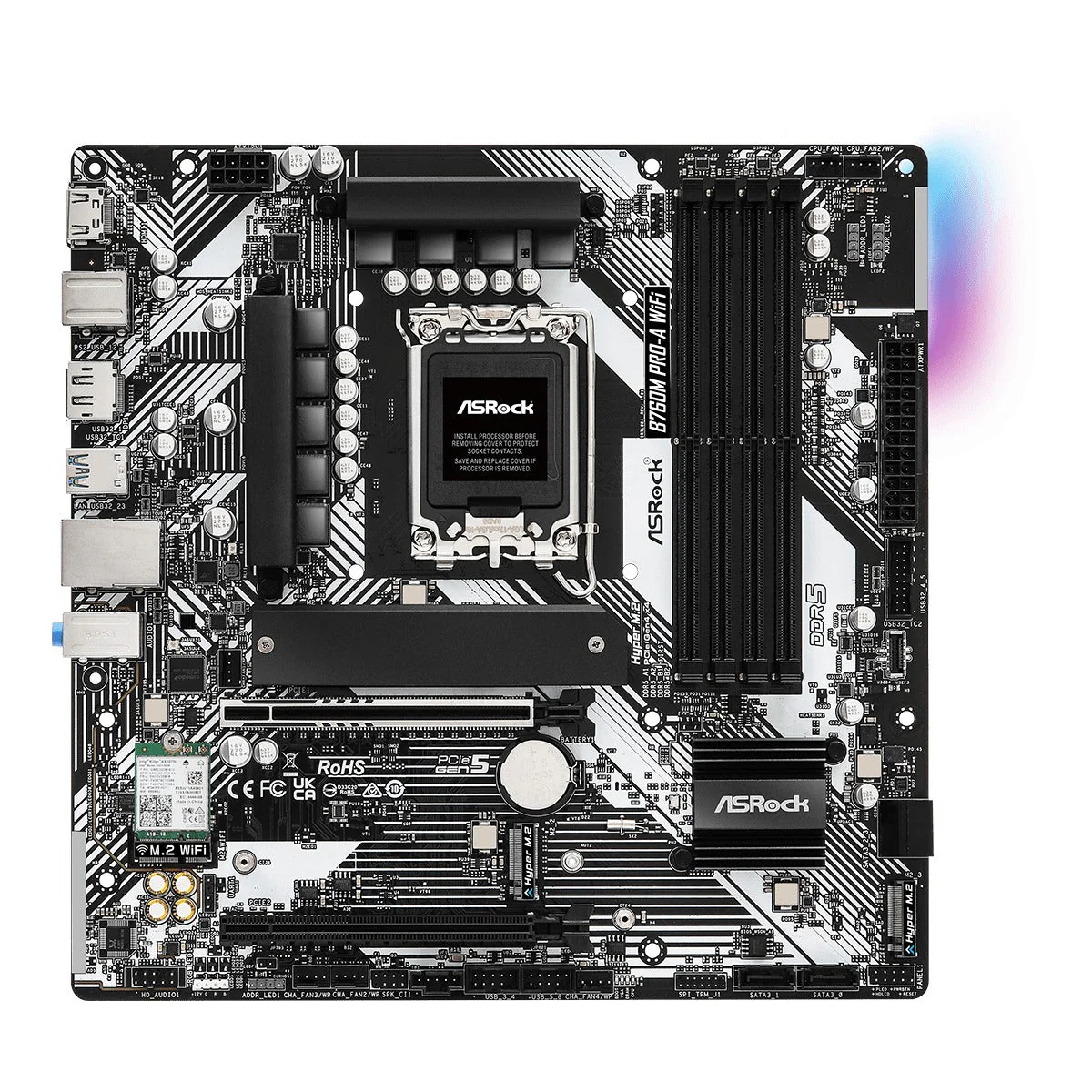 ASRock B760M Pro-A WiFi Motherboard
