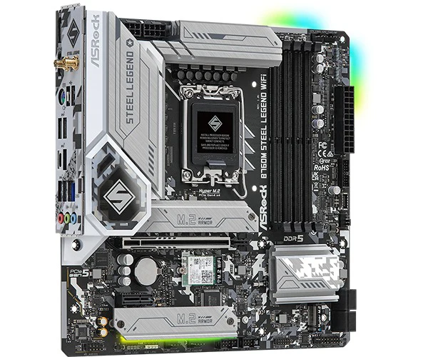 Asrock B760M Steel Legend WiFi Motherboard - Image 3