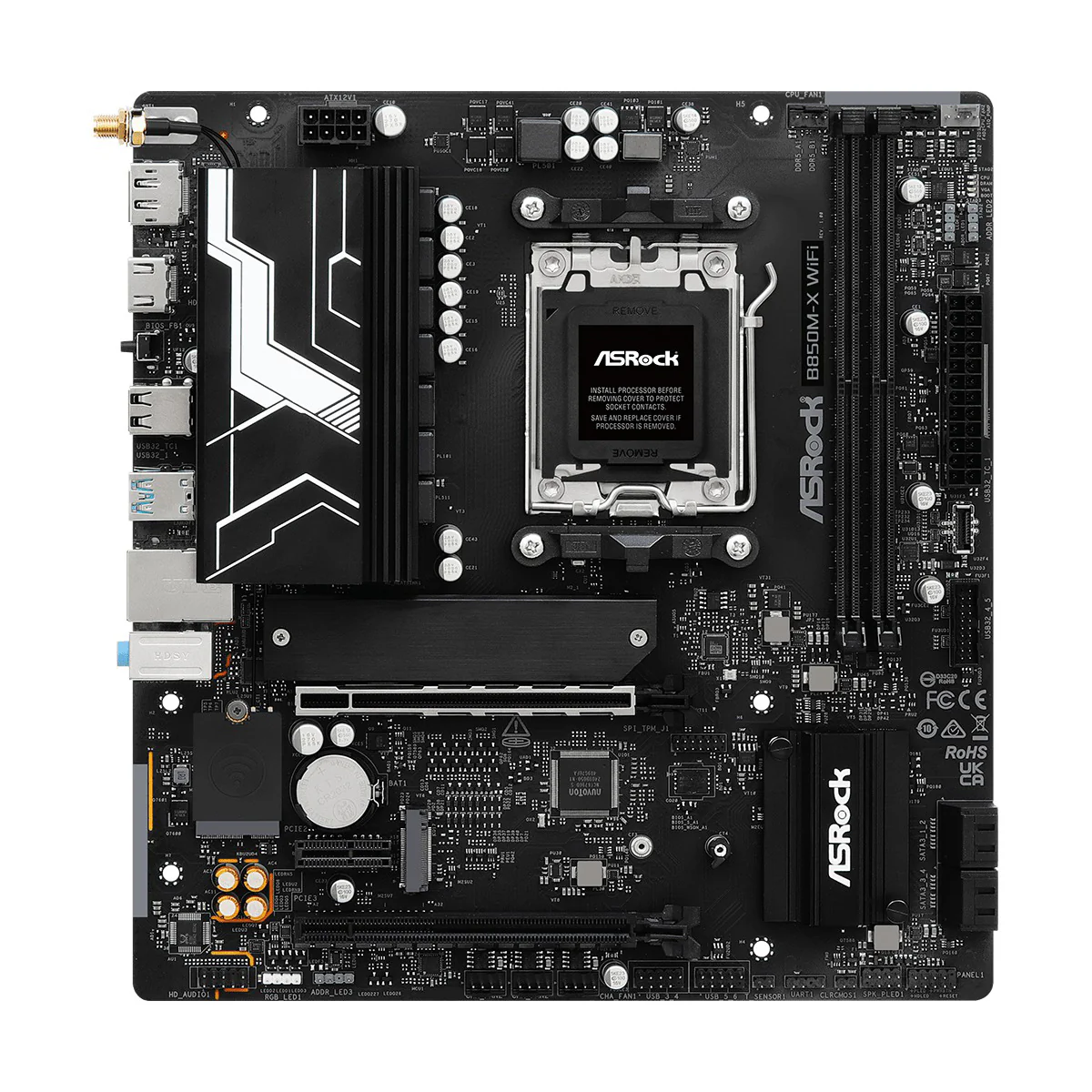 ASRock B850M-X WiFi DDR5 AMD Motherboard