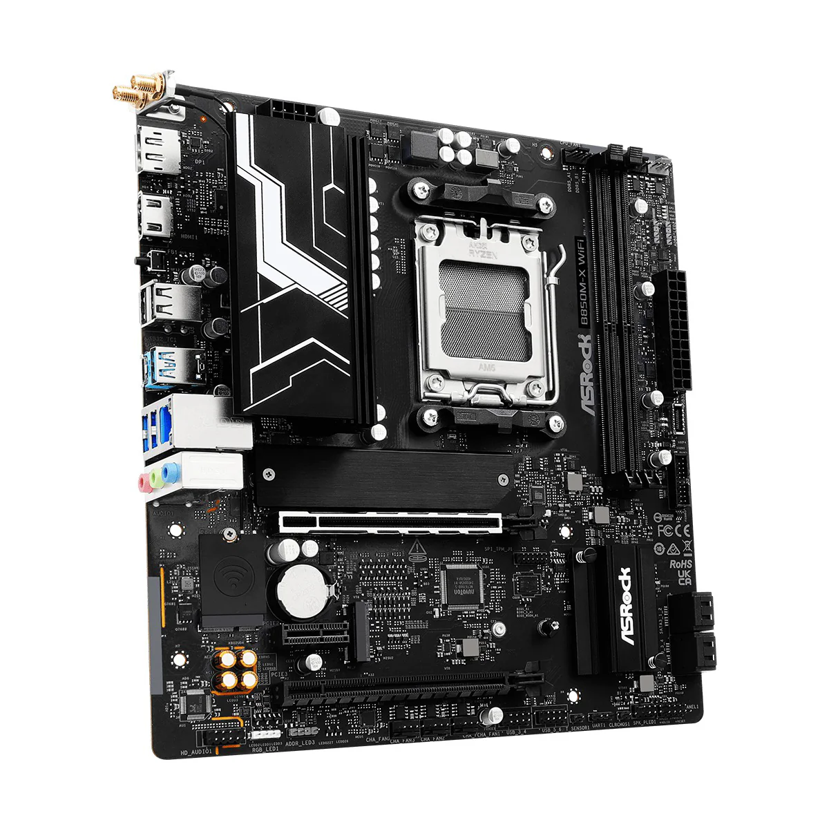 ASRock B850M-X WiFi DDR5 AMD Motherboard - Image 3