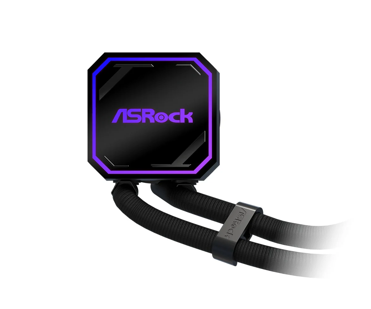 ASRock Pro 240 ARGB AIO Liquid Cooler (Black, White) - Image 6