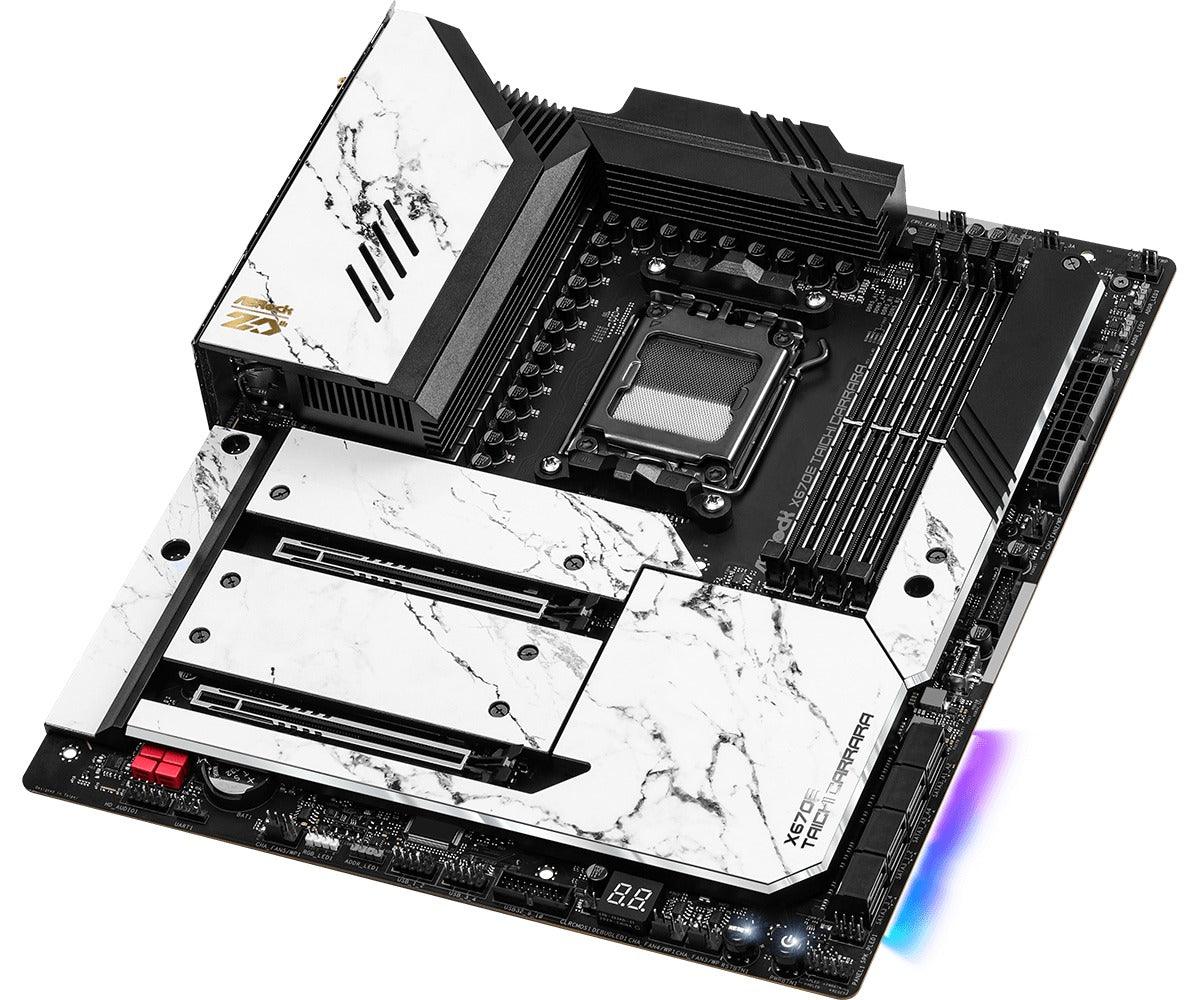 Asrock X670E Taichi Carrara Motherboard (Support AMD AM5 Ryzen 7000 Series Processors) - Image 4