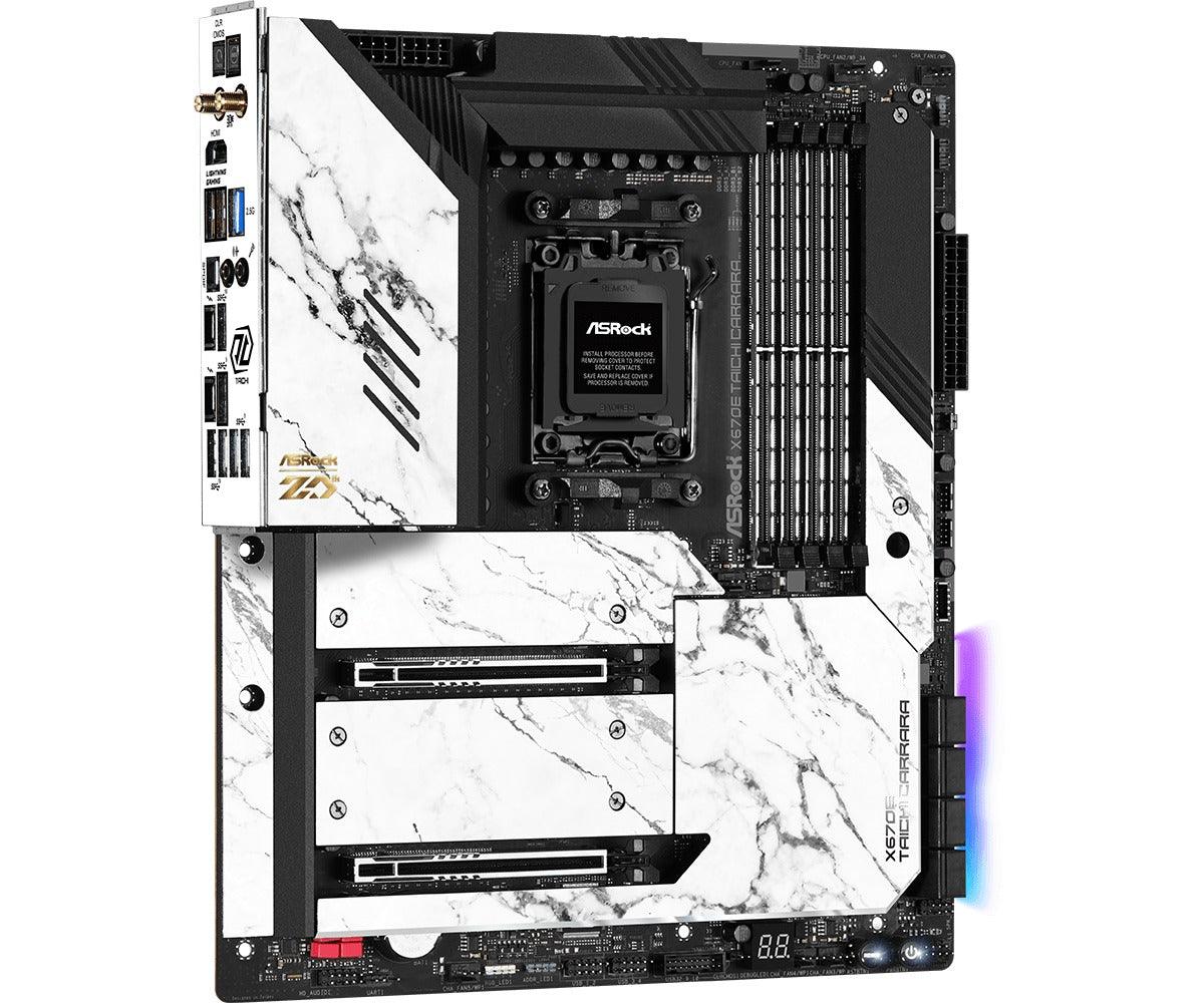 Asrock X670E Taichi Carrara Motherboard (Support AMD AM5 Ryzen 7000 Series Processors) - Image 5